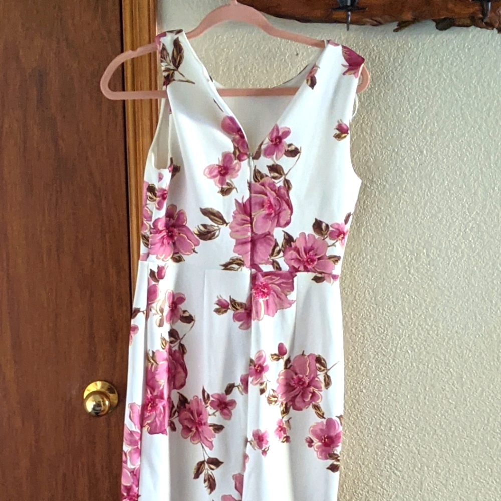Alexa B pink flower dress